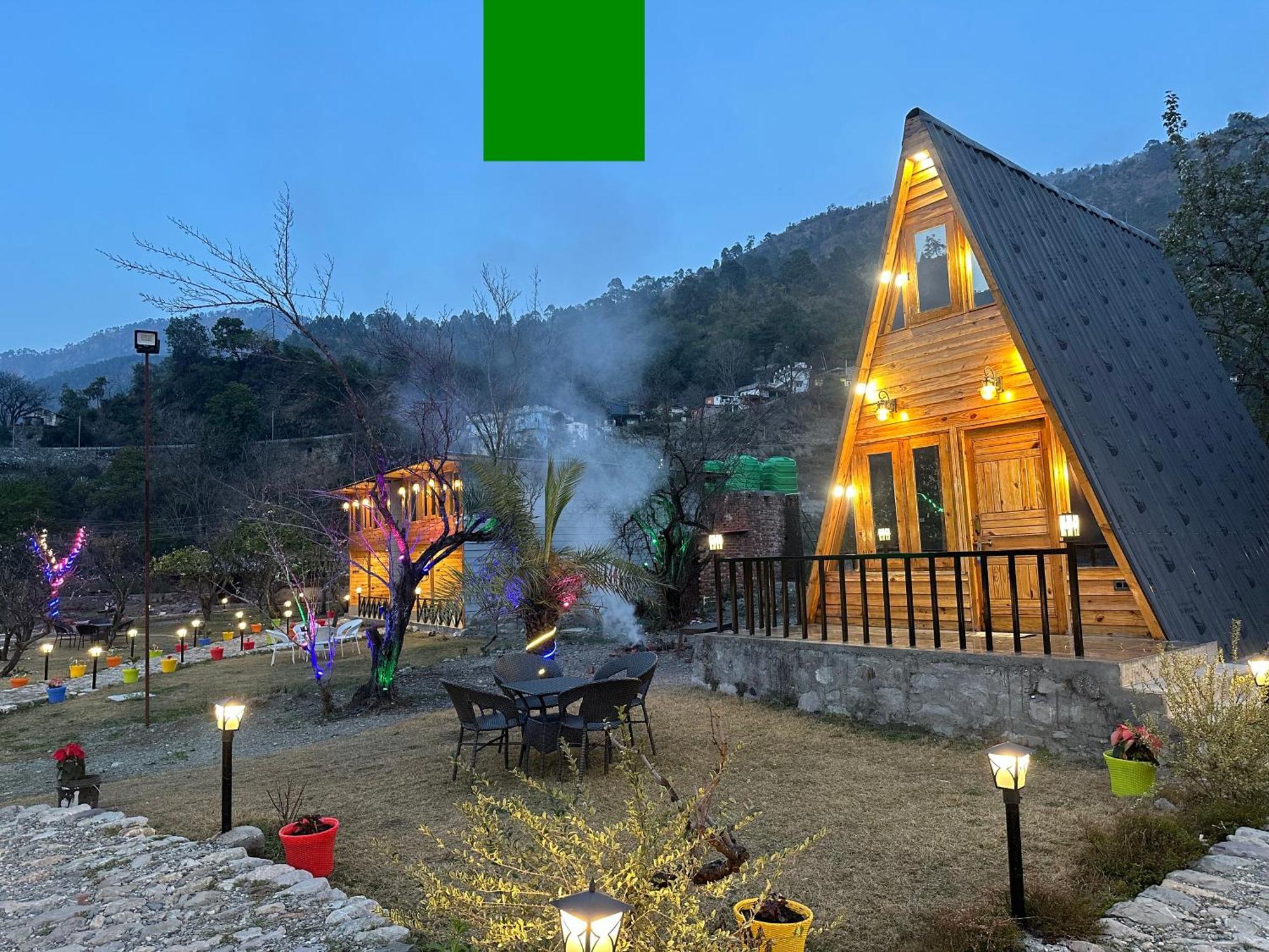 Cabana Riverside Resort - Kainchi Dham Nainital Exterior photo